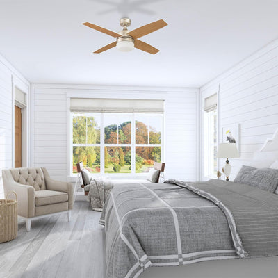 Prominence Home Atlas 44 Inch Indoor LED Ceiling Fan with Remote (Open Box) - VMInnovations