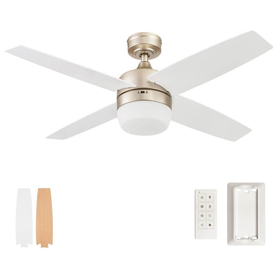 Prominence Home Atlas 44 Inch Indoor LED Ceiling Fan with Remote (Open Box) - VMInnovations