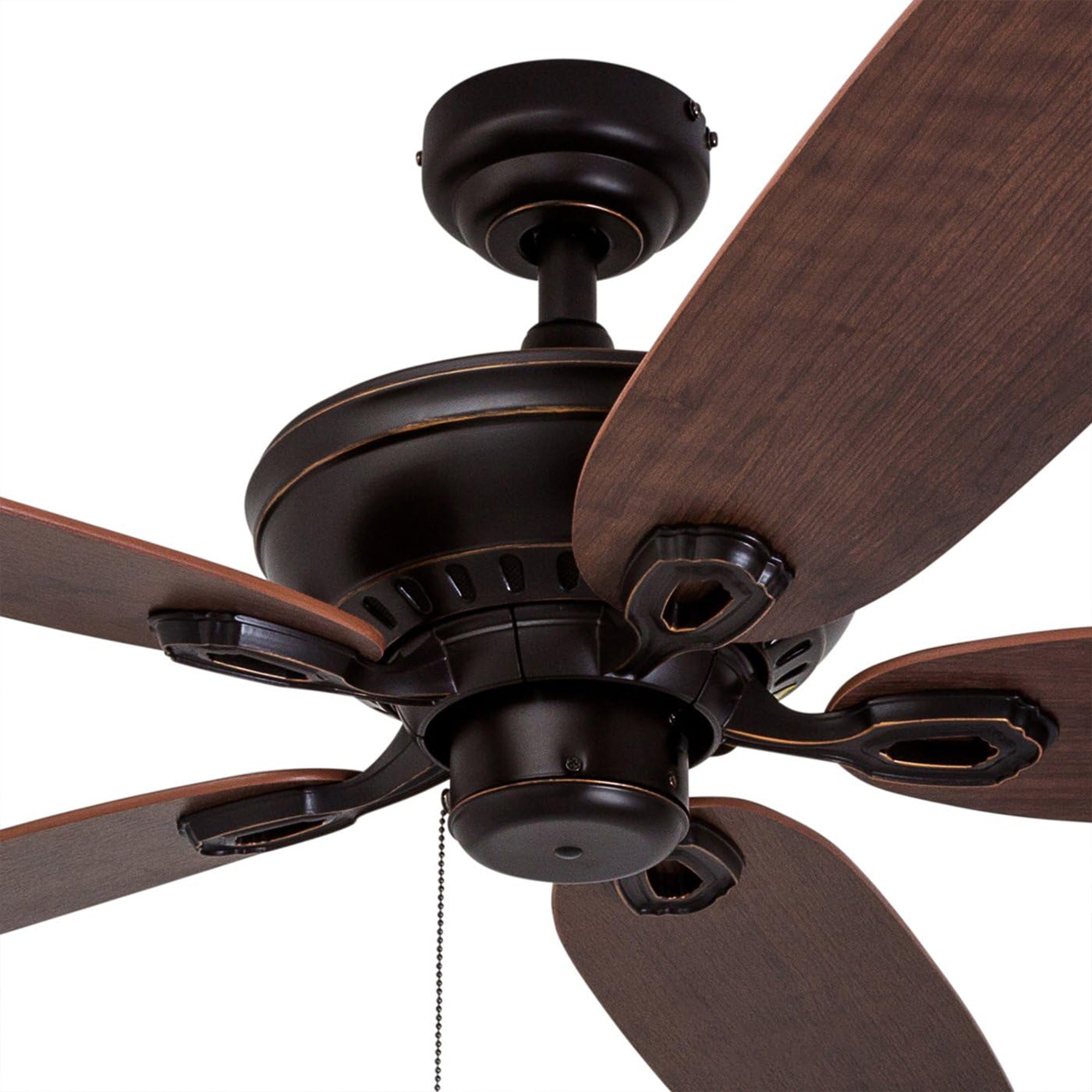 Prominence Home Spring Hollow LED Ceiling Fan w/ Light and Pull Chain(For Parts)