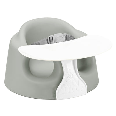 Bumbo Infant Floor Seat PLUS+ Sit Up Chair, Adjustable Safety Harness, Monsoon - VMInnovations