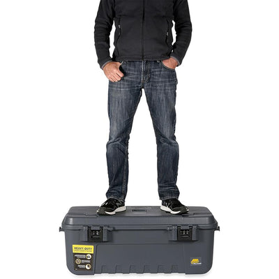 Plano 3 Pack Storage Trunk with Wheels, Lockable Sportsman Box (Open Box)