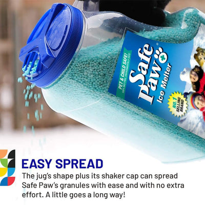 Safe Paw 8 Lb Non Toxic Salt Chloride Free Pet Safe Ice Melt (2 Pack) (Open Box)