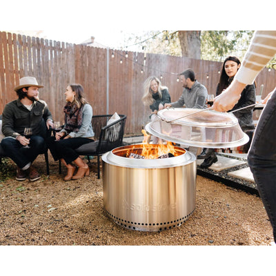 Solo Stove Yukon Shield, Stainless Steel Mesh Spark Screen with Removal Tools