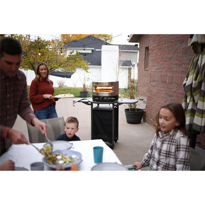 Solo Stove Pizza Oven Cart for Outdoor Pi Pizza Ovens, Portable Pizza Oven Table