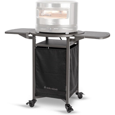 Solo Stove Pizza Oven Cart for Outdoor Pi Pizza Ovens, Portable Pizza Oven Table
