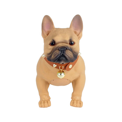 Max Power Bulldog Style Rechargeable Bluetooth Speaker with FM Radio, Brown - VMInnovations