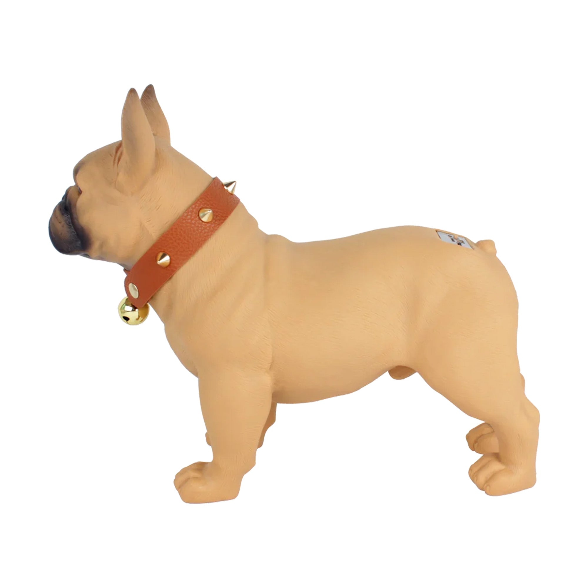 Max Power Bulldog Style Rechargeable Bluetooth Speaker with FM Radio, Brown - VMInnovations