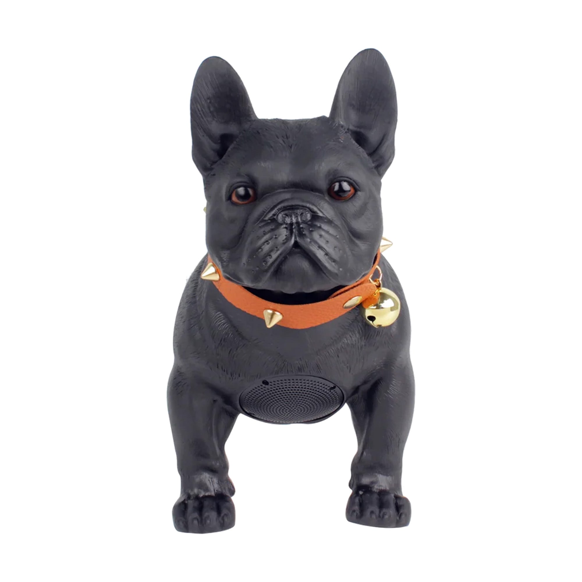Max Power Bulldog Style Rechargeable Bluetooth Speaker with FM Radio, Black - VMInnovations