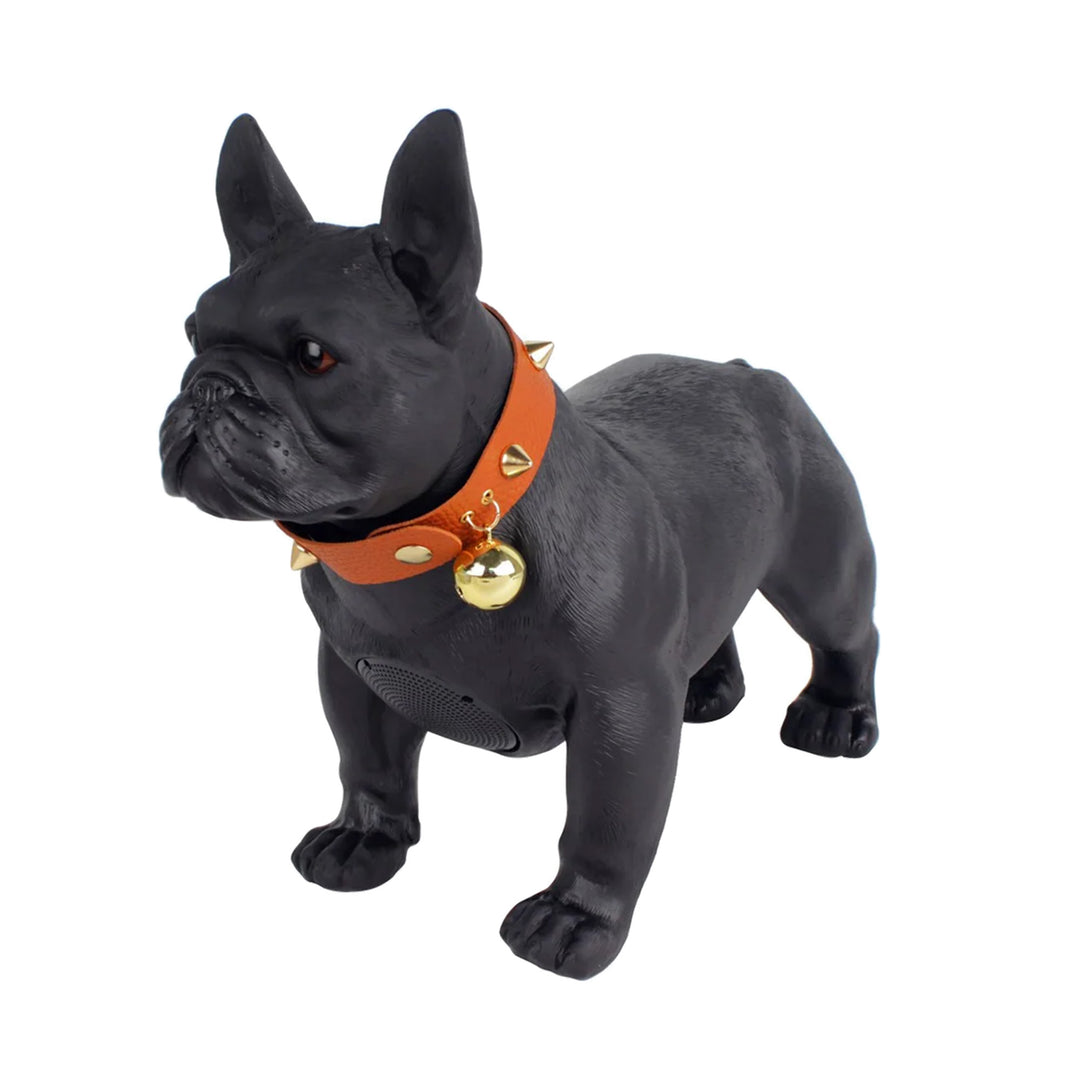 Max Power Bulldog Style Rechargeable Bluetooth Speaker with FM Radio, Black