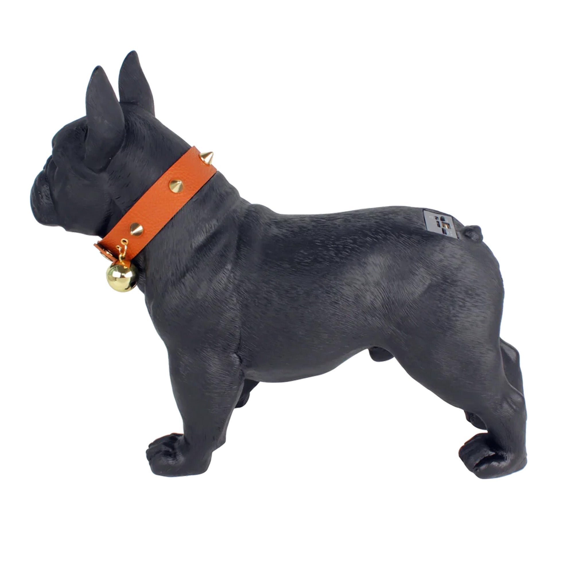 Max Power Bulldog Style Rechargeable Bluetooth Speaker with FM Radio, Black - VMInnovations