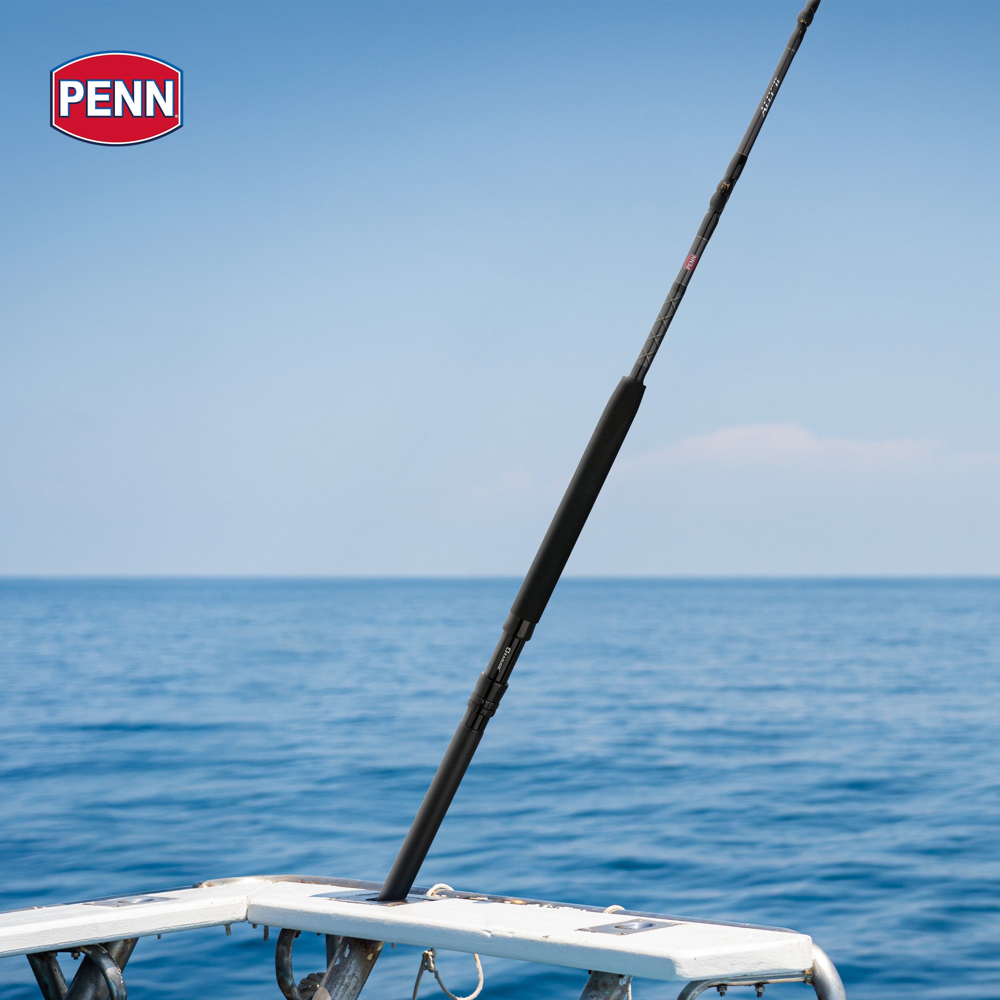Penn Ally II Straight Butt Conventional Boat Rod, 6 Feet, Loads Up To 80 Pounds - VMInnovations