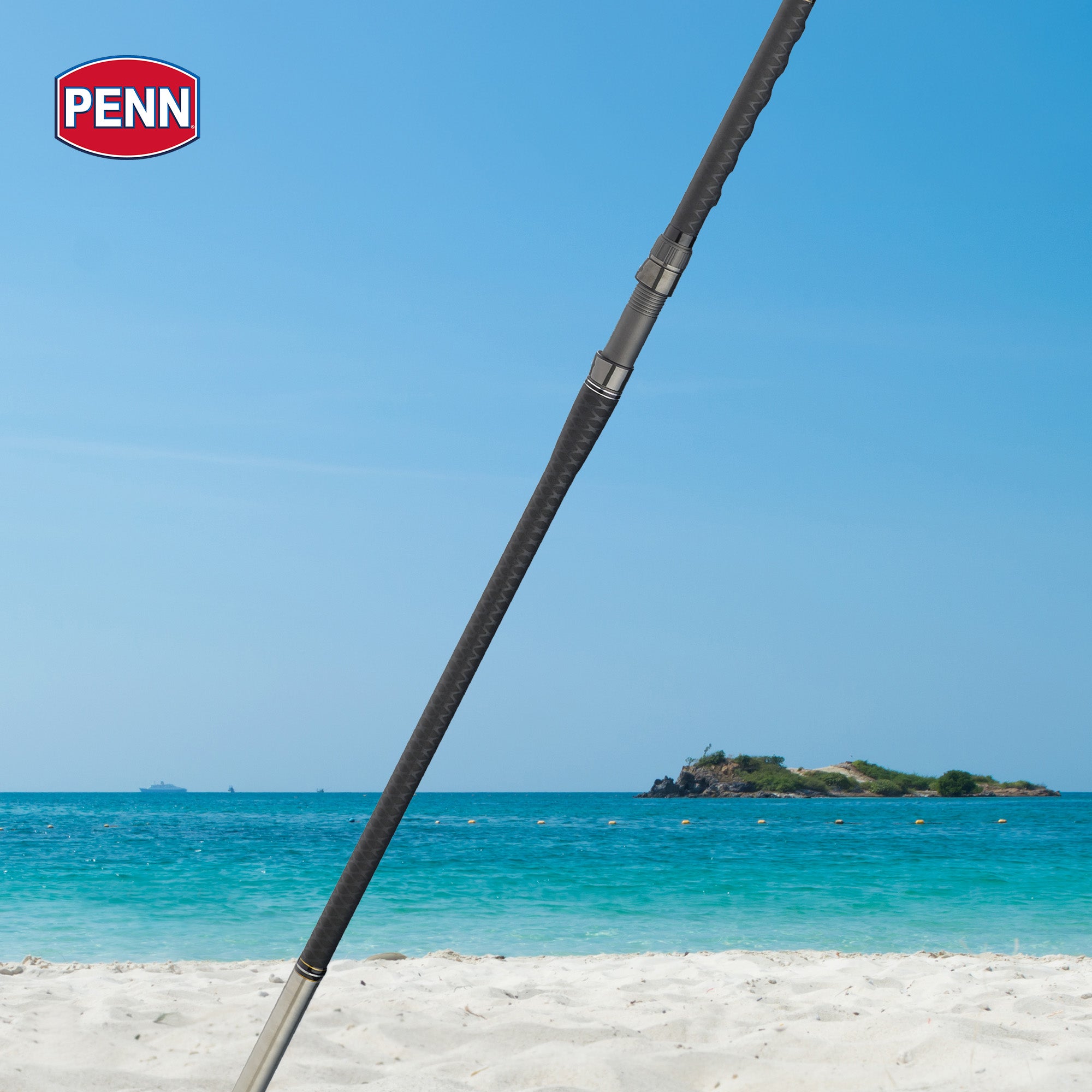 PENN Carnage III Conventional Surf Rod, 13' Fishing Pole, Medium Power - VMInnovations