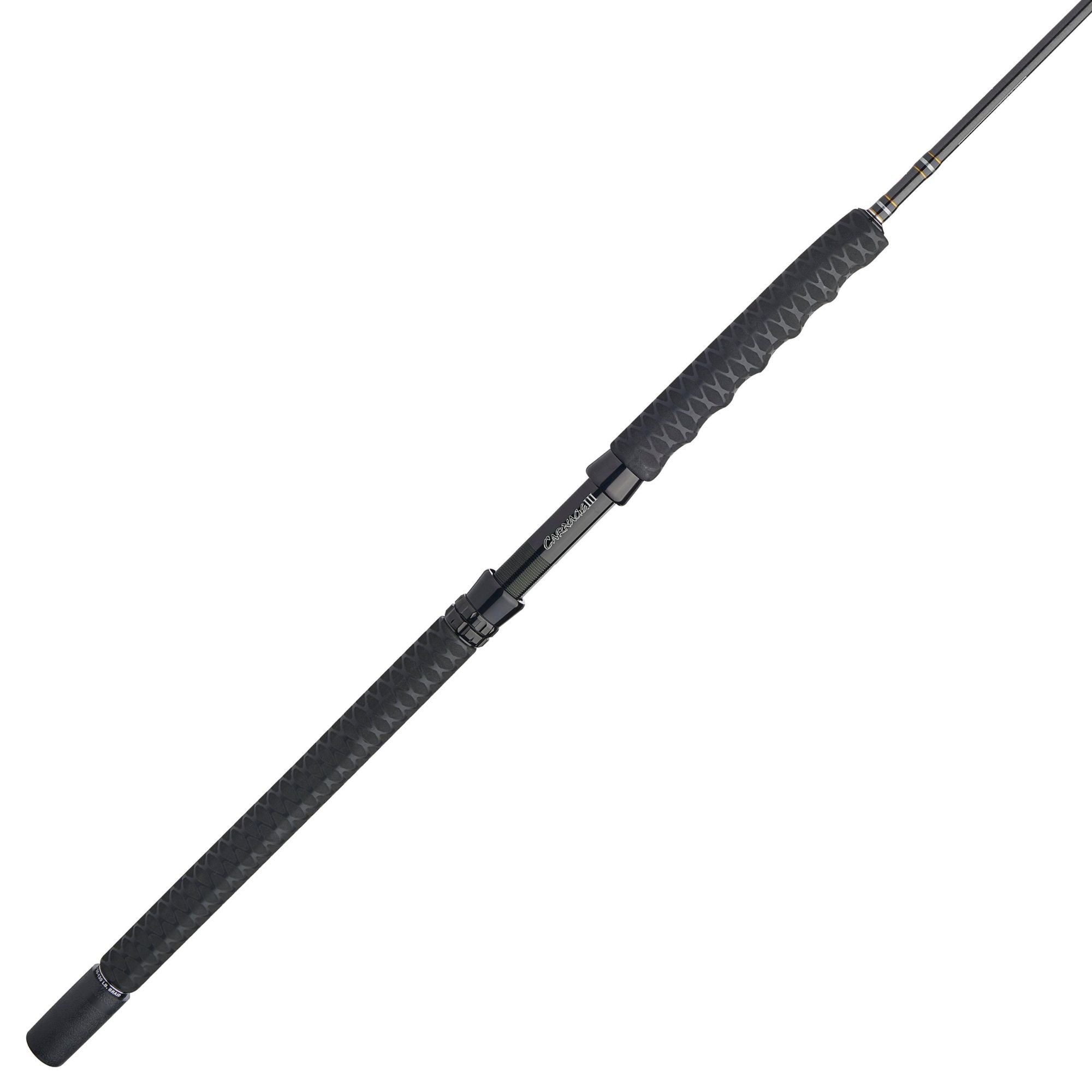 PENN Carnage III Conventional Boat Rod, 6' Fishing Pole, Medium Heavy Power (Open Box)