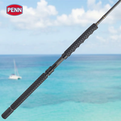 PENN Carnage III Conventional Boat Rod, 6'6" Fishing Pole, Medium Power
