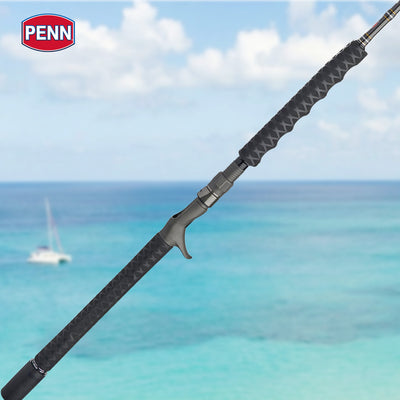 PENN Carnage III Conventional Jigging Rod, 6'2" Pole, Heavy Power (Open Box)
