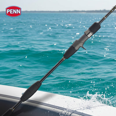 PENN Carnage III Conventional Slow Pitch Rod, 6'8" Fishing Pole (Open Box) - VMInnovations