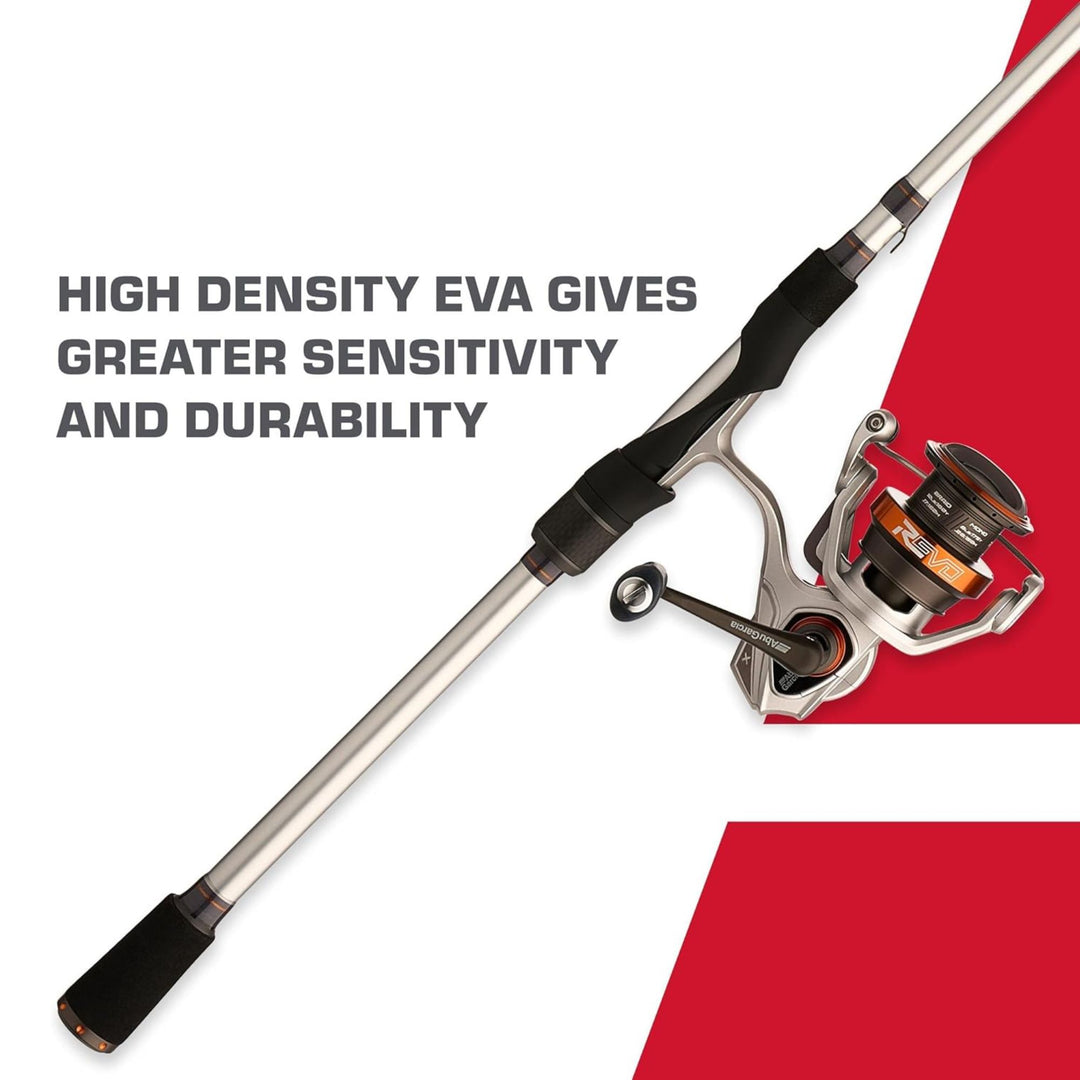 Abu Garcia Reel & Fishing Rod, Revo X Spinning Combo 7' Fishing Pole, Medium