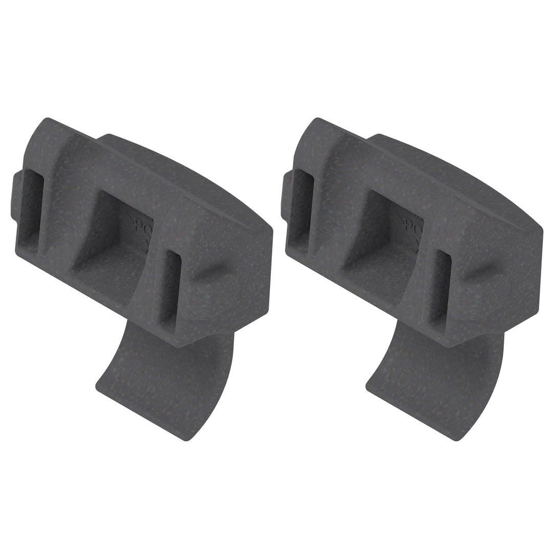Blum 86° Opening Angle Restriction Clip, Pack of 20 Clips, Plastic, Deep Gray, Compatible with COMPACT BLUMOTION & COMPACT CLIP Hinges