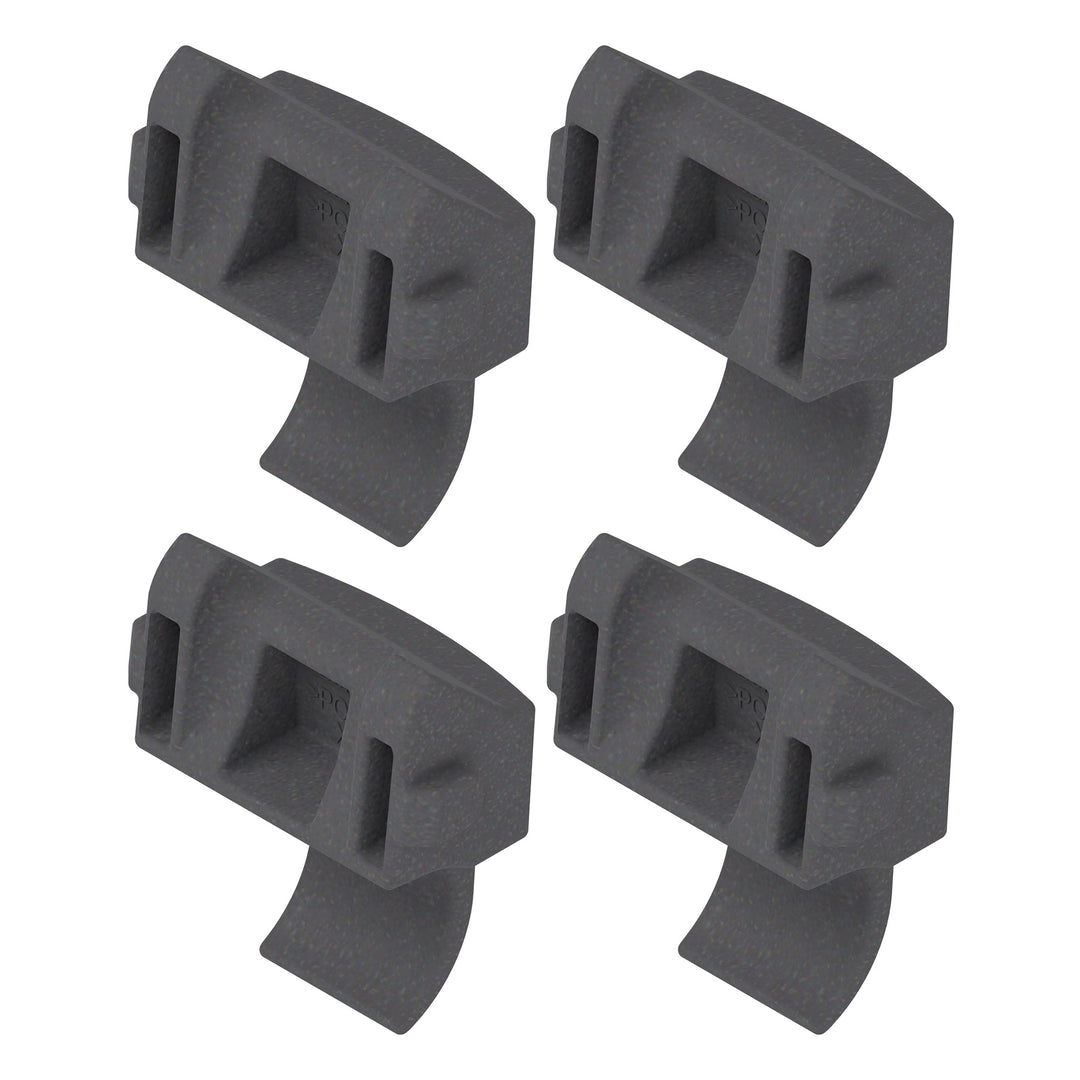 Blum 86° Opening Angle Restriction Clip, Pack of 40 Clips, Plastic, Deep Gray, Compatible with COMPACT BLUMOTION & COMPACT CLIP Hinges