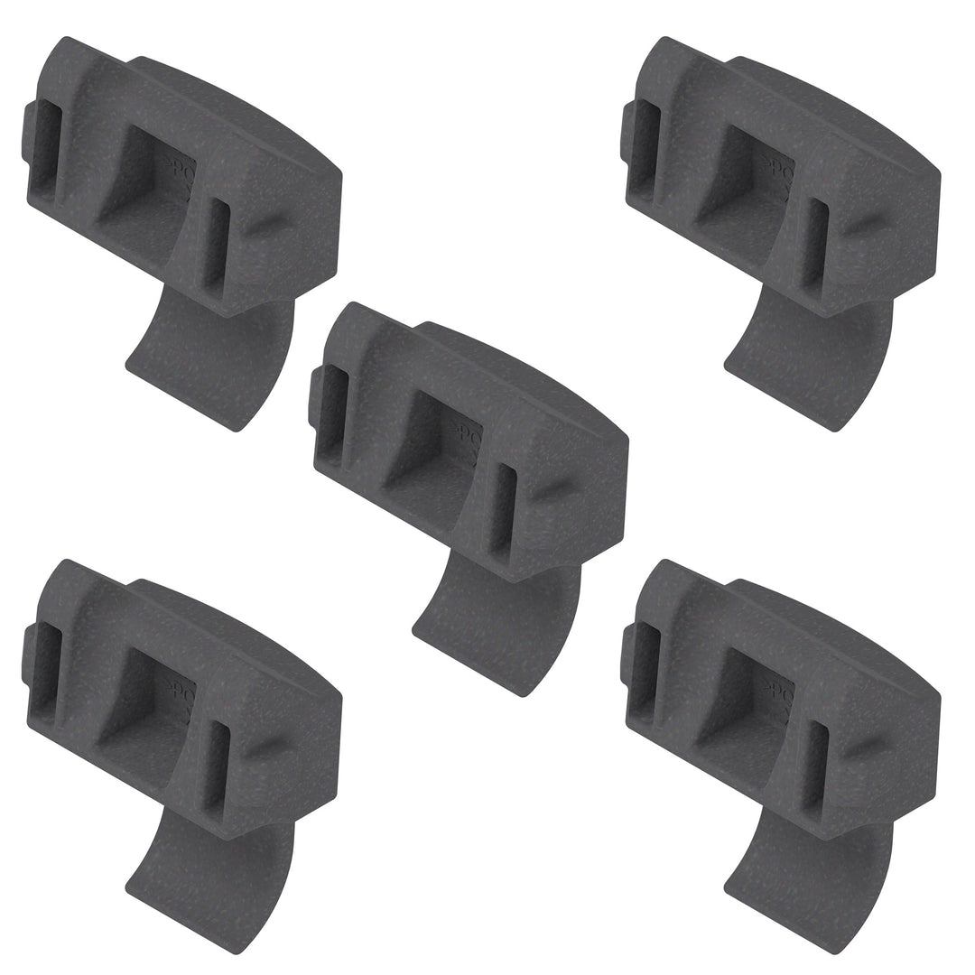 Blum 86° Opening Angle Restriction Clip, Pack of 50 Clips, Plastic, Deep Gray, Compatible with COMPACT BLUMOTION & COMPACT CLIP Hinges