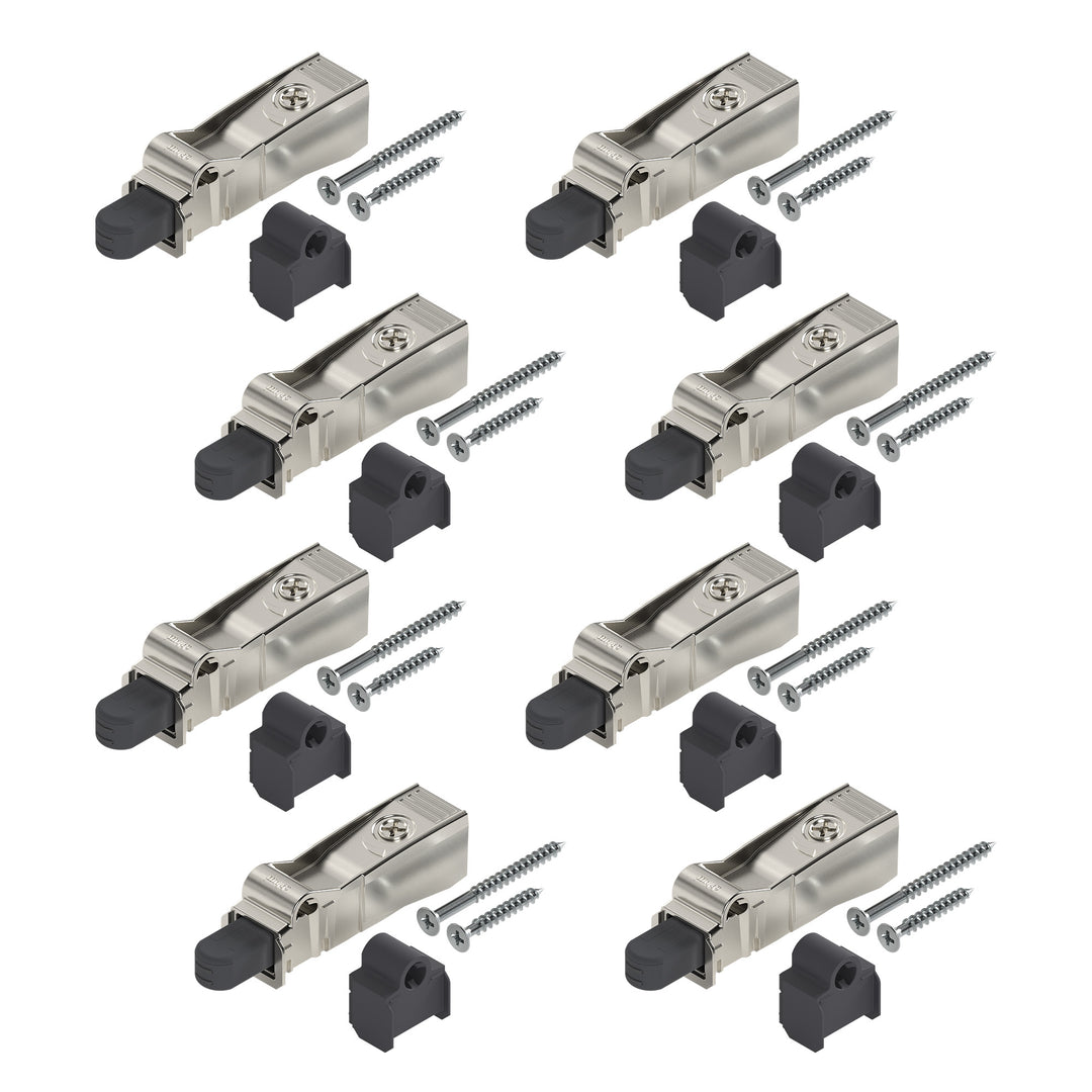 Blum BLUMOTION for Doors (8 Pack), Soft-Close Adapter for COMPACT Hinges, Includes Spacer and Screws for Face Frame Cabinets