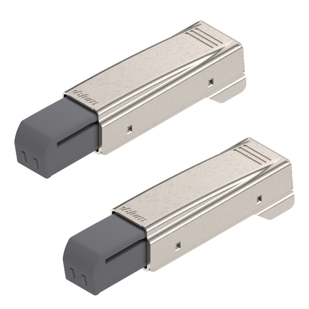 Blum BLUMOTION Add-On for Doors (2 Pack), Soft Close for CLIP top and CLIP Hinges, Steel, Tool-Free Installation for Overlay Cabinet Applications