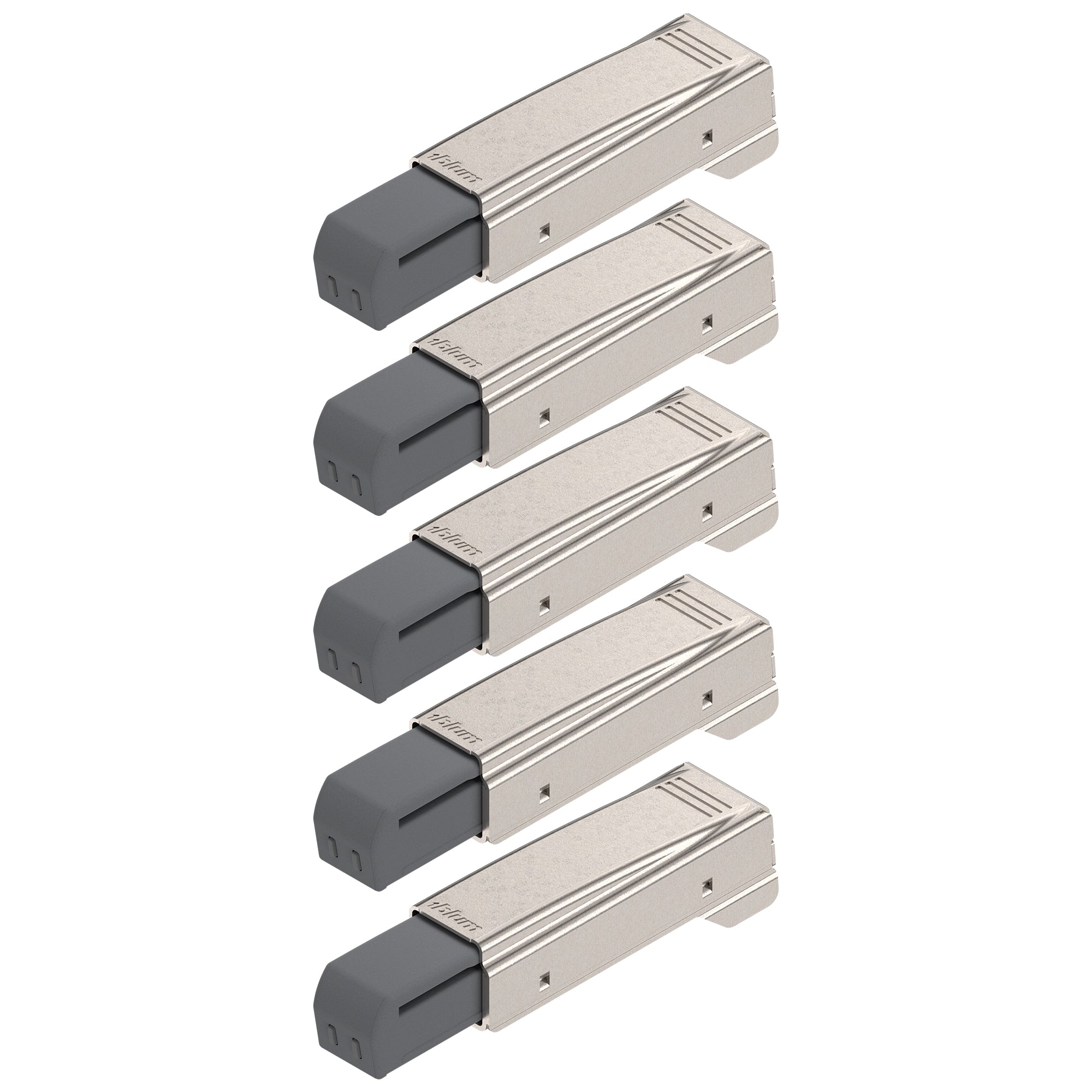 Blum BLUMOTION Add-On for Doors (5 Add Ons), Soft Close for CLIP top and CLIP Hinges, Steel, Tool-Free Installation for Overlay Cabinet Applications