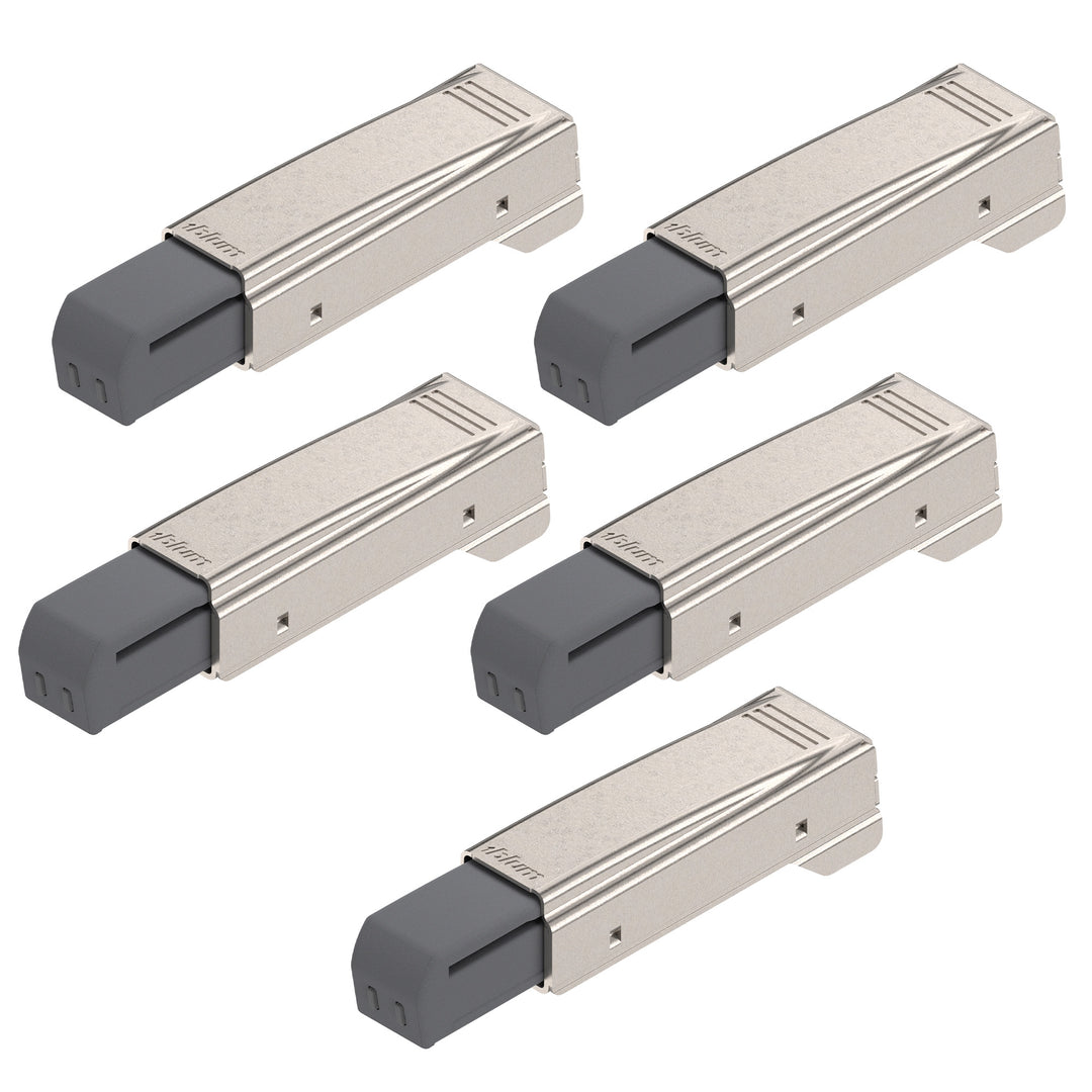 Blum BLUMOTION Add-On for Doors (5 Pack), Soft Close for CLIP top and CLIP Hinges, Steel, Tool-Free Installation for Overlay Cabinet Applications