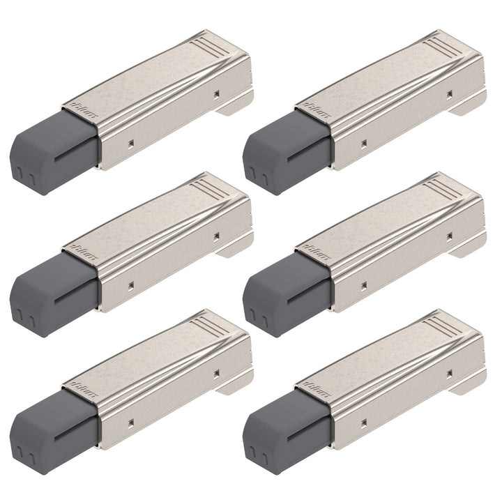 Blum BLUMOTION Add-On for Doors (6 Pack), Soft Close for CLIP top and CLIP Hinges, Steel, Tool-Free Installation for Overlay Cabinet Applications