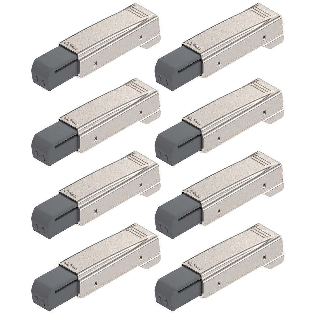 Blum BLUMOTION Add-On for Doors (8 Pack), Soft Close for CLIP top and CLIP Hinges, Steel, Tool-Free Installation for Overlay Cabinet Applications