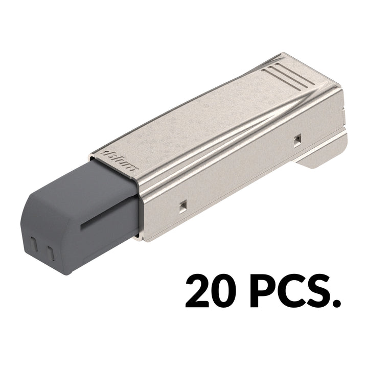 Blum BLUMOTION Add-On for Doors (20 Pack), Soft Close for CLIP top and CLIP Hinges, Steel, Tool-Free Installation for Overlay Cabinet Applications