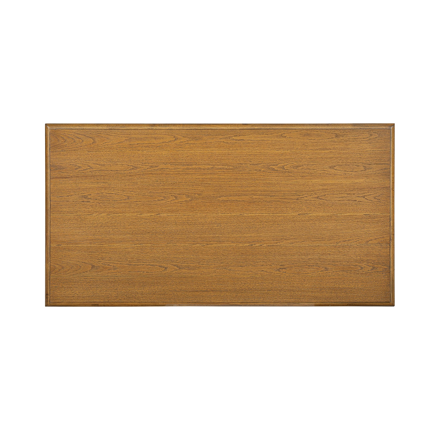 ROME + OAK Stratford Rectangular Wood Cocktail Table w/ Drawers, Natural Oak