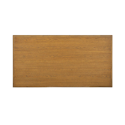 ROME + OAK Stratford Rectangular Wood Cocktail Table w/ Drawers, Natural Oak