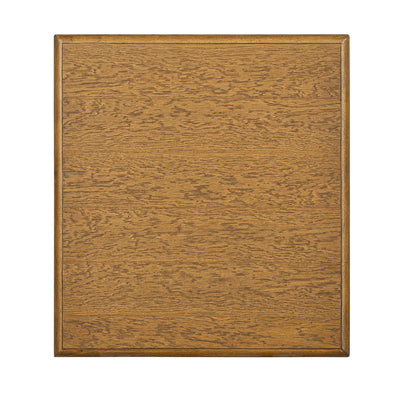 ROME + OAK Stratford Square Wood Coffee Table with Drawers, Natural Oak
