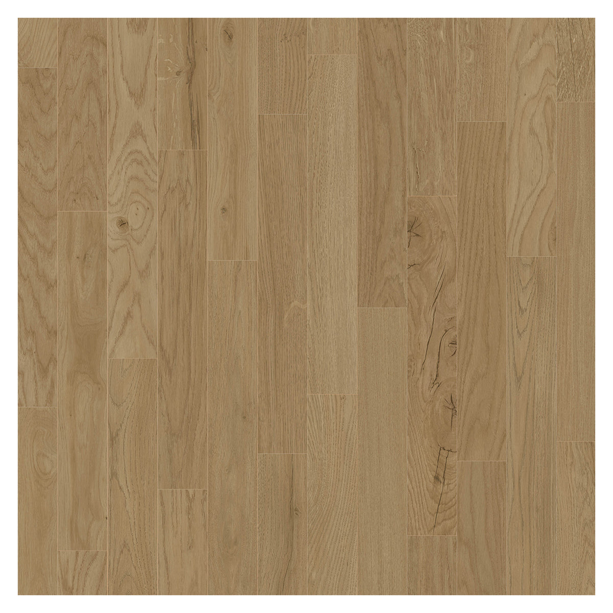 Nature's Mark Vinyl Flooring, Modern Hardwood, 22.16 sq. ft. per Carton, Sahara