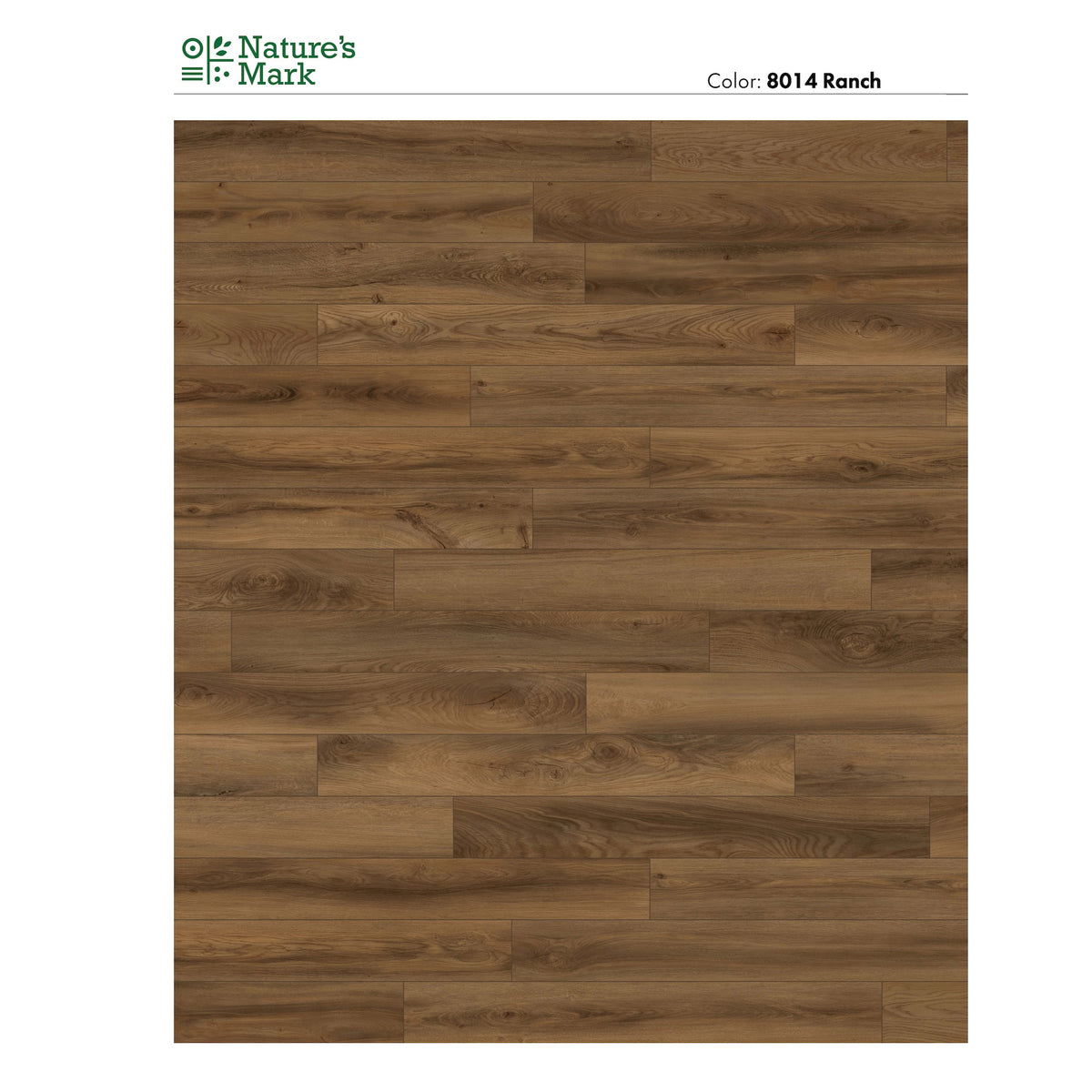 Nature's Mark Vinyl Flooring, Modern Hardwood, 22.16 sq. ft. per Carton, Ranch