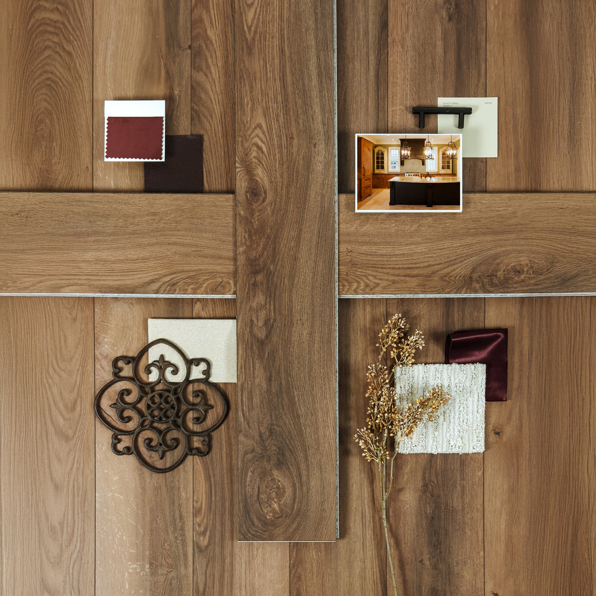 Nature's Mark Vinyl Flooring, Modern Hardwood, 22.16 sq. ft. per Carton, Ranch