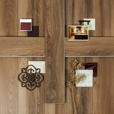 Nature's Mark Vinyl Flooring, Modern Hardwood, 22.16 sq. ft. per Carton, Ranch