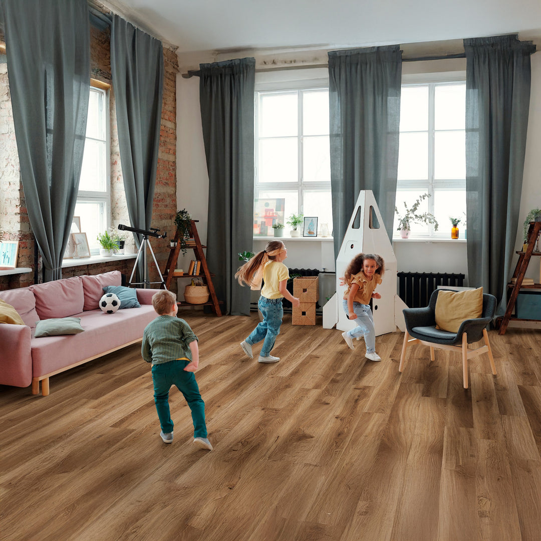 Nature's Mark Vinyl Flooring, Modern Hardwood, 22.16 sq. ft. per Carton, Summit - VMInnovations