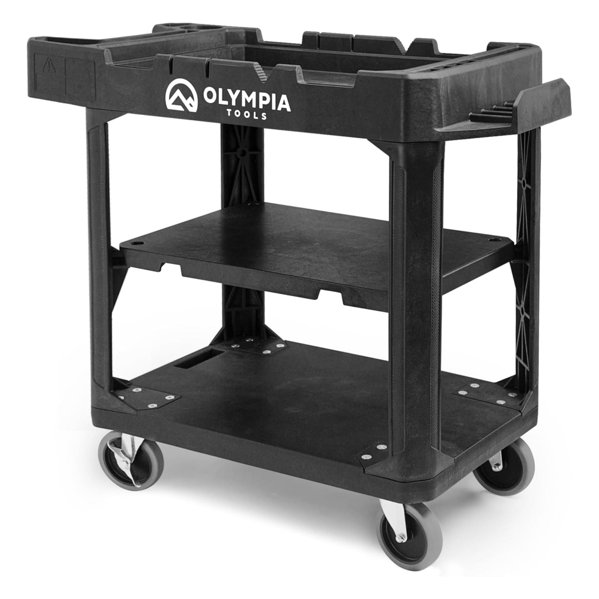 Olympia Tools Heavy Duty Utility Work Cart Rolling Tool Cart w Wheels (Used)