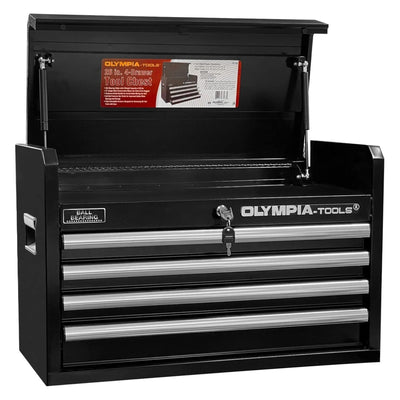 Olympia Tools 26-Inch Portable Tool Chest, 4 Drawers, Locking Storage (Open Box)