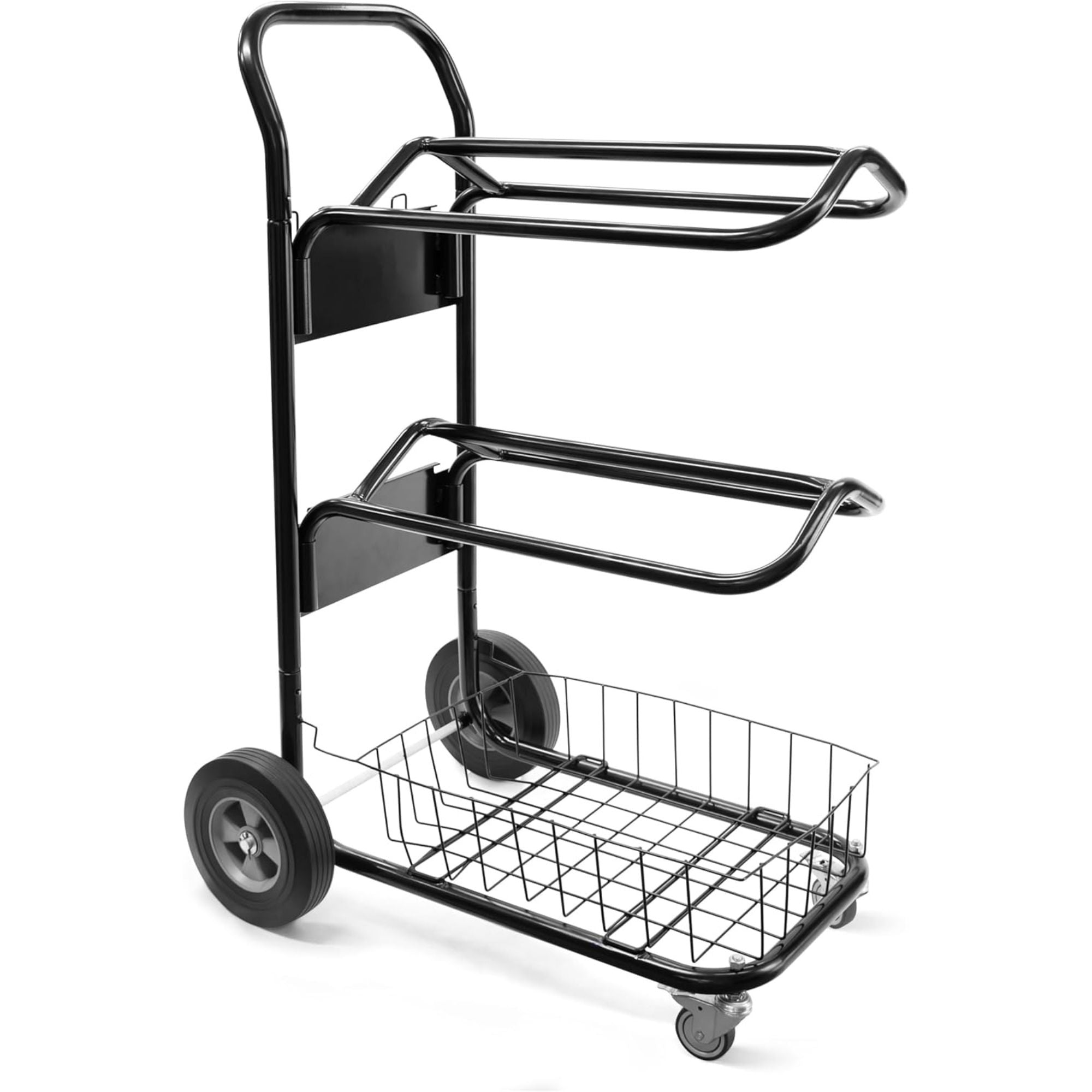 HOMESTEAD 3-Tier Saddle Rack Cart, Rolling Horse Saddle Stand (For Parts) - VMInnovations