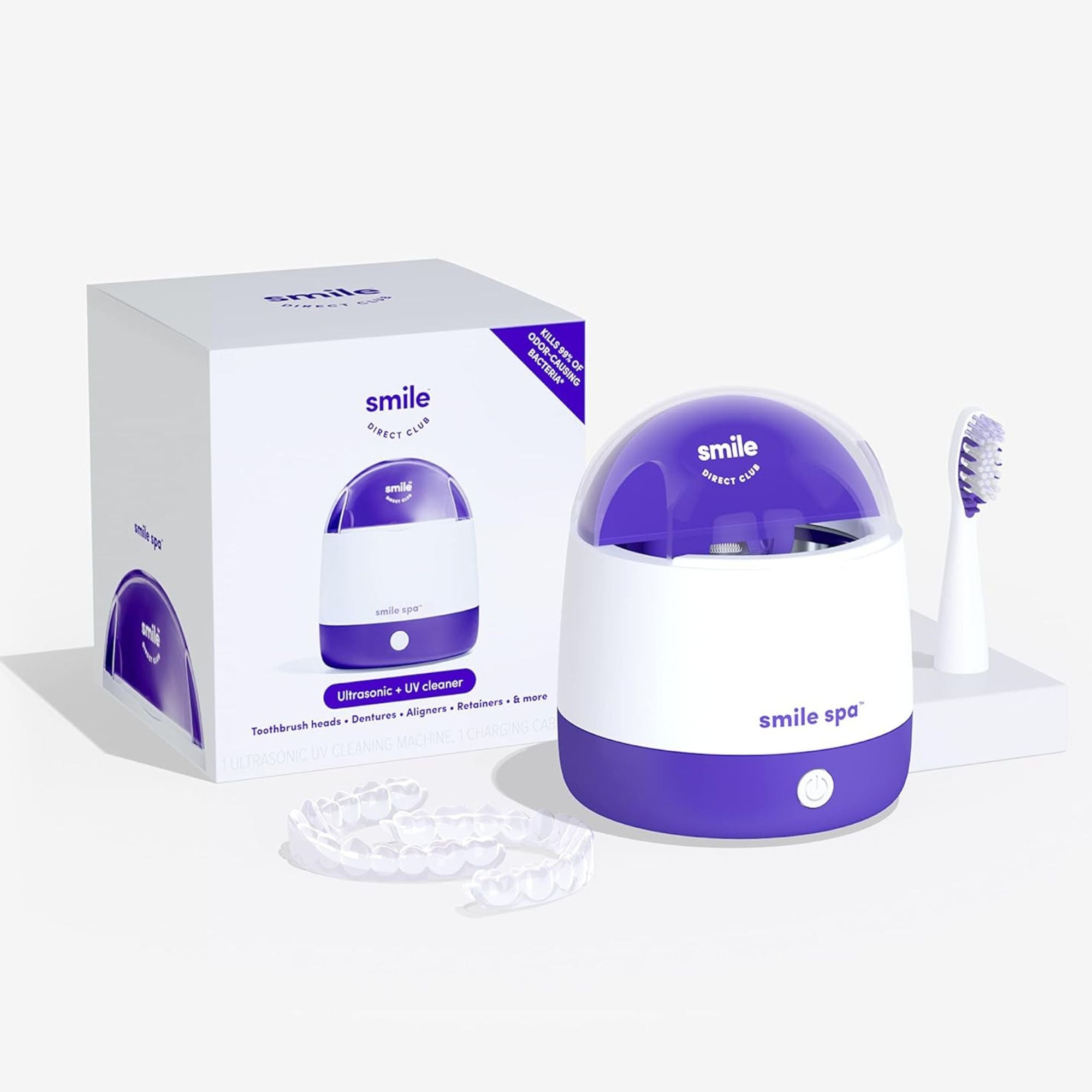 SmileDirectClub Smile Spa Ultrasonic & UV Cleaning Machine for Dental (Open Box)
