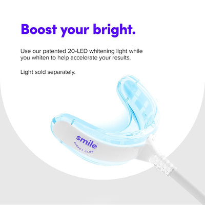 SmileDirectClub Teeth Whitening Kit, 8 1.4mL Gel Pens with Hydrogen Peroxide - VMInnovations
