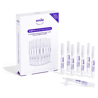 SmileDirectClub Teeth Whitening Kit, 8 1.4mL Gel Pens with Hydrogen Peroxide - VMInnovations
