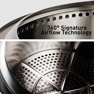 Solo Stove Bonfire 19.5" Smokeless Fire Pit with Removable Ash Pan | Portable Outdoor Fire Pit | Stainless Steel - Wood Burning Lightweight Fireplace | Ideal for 4-6 People, 20 lbs