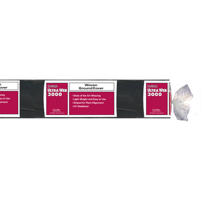 DeWitt 2 Pack UltraWeb 3000 4' x 50' Ground Cover Barrier for Weed Control