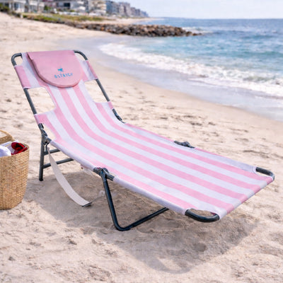 Ostrich The Original Chaise Lounge,Facedown Beach Pool Tanning Chair (Open Box)