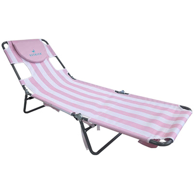 Ostrich The Backpack Chaise Lounge, Facedown Beach Camping Chair (Open Box)