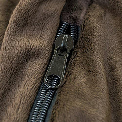 Ultimate Sack Lounger Bean Bag Chair Oversized Indoor Comfy Loveseat, Brown Fur - VMInnovations